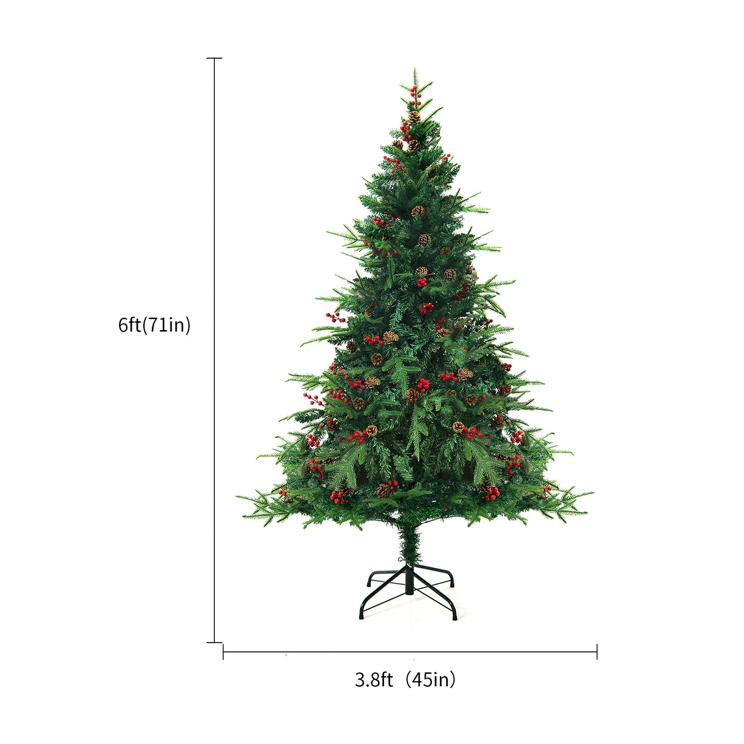 Christmas Tree Artificial Light up