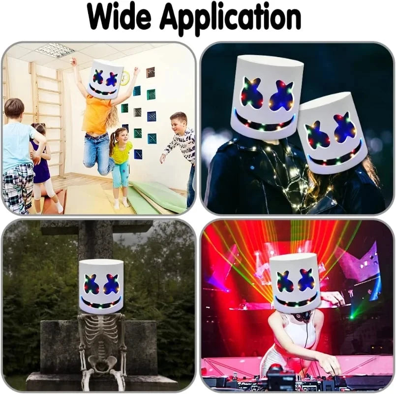 Self assembly Marshmallow mask