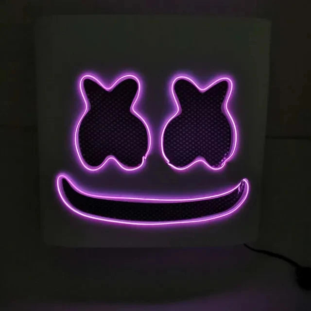 Self assembly Marshmallow mask