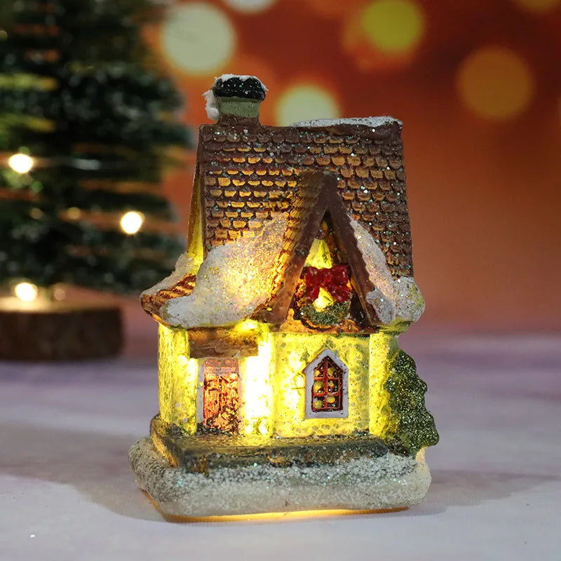 Christmas light up houses