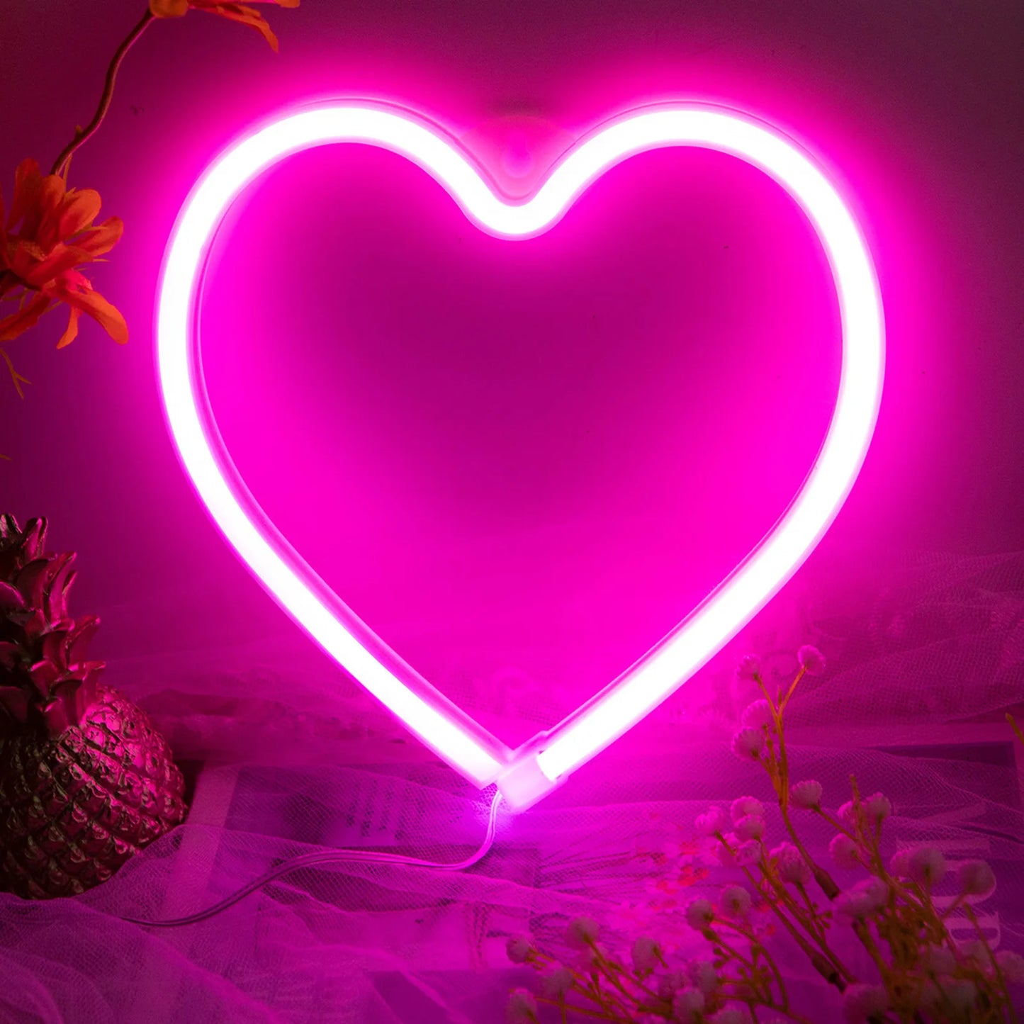 Neon Heart Light