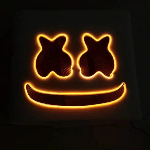 Self assembly Marshmallow mask