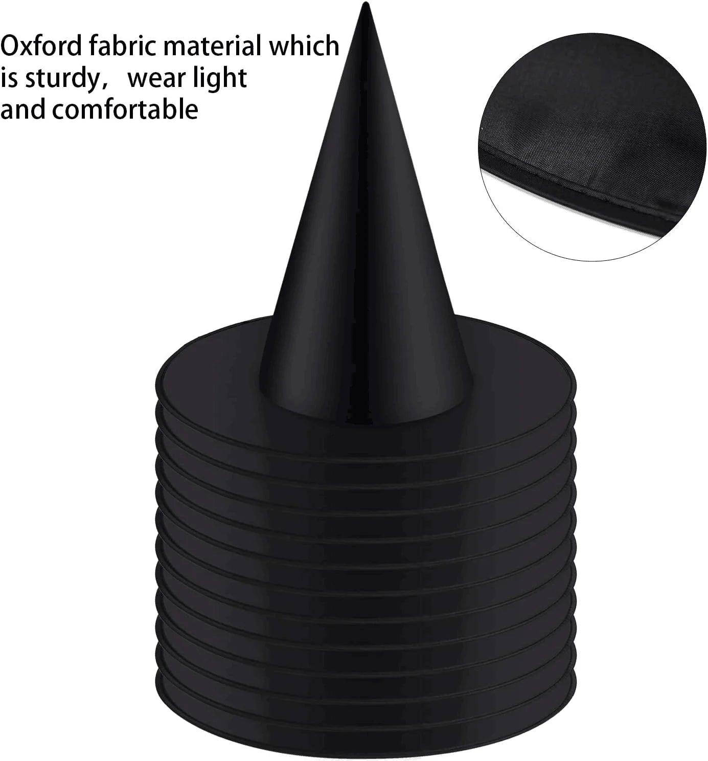 12pcs Halloween Witch Hat