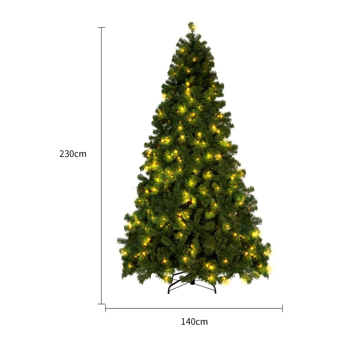 Christmas Tree Artificial Light up
