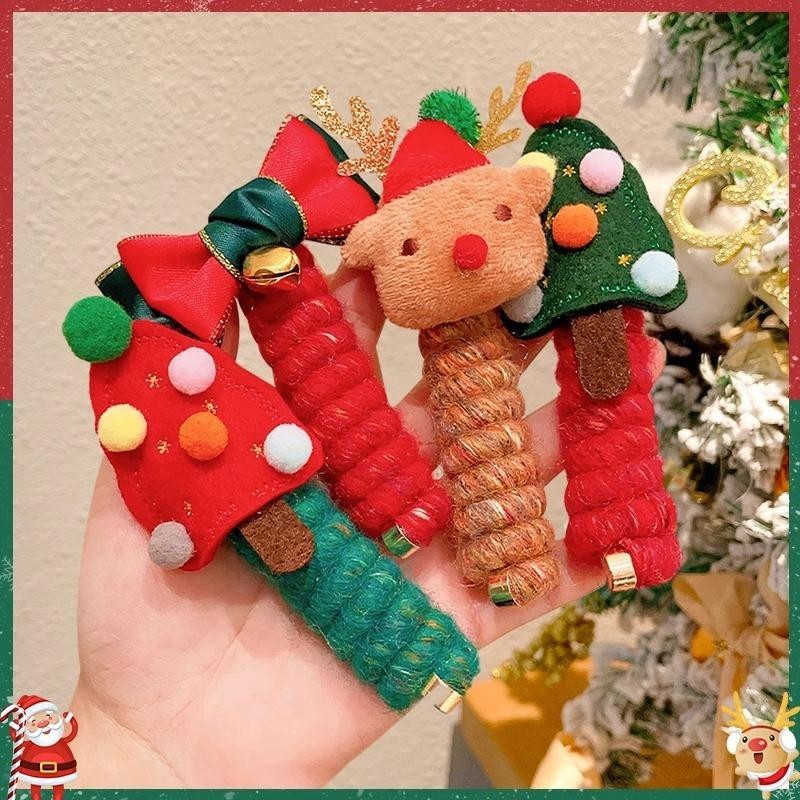 Christmas Children Hair Spiral Coil