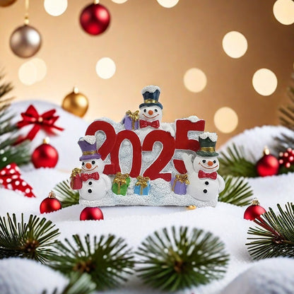Snowman 2025 christmas tree decoration
