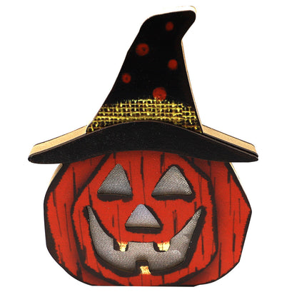 Creative Halloween Wooden Lamp