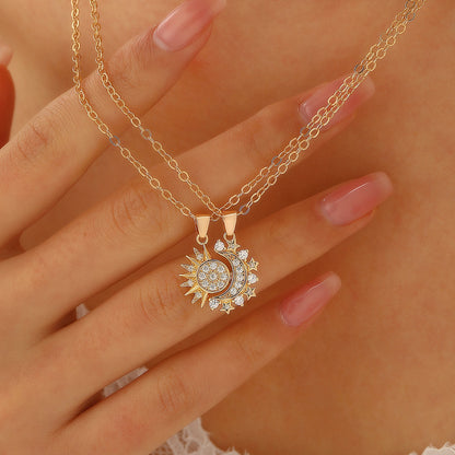 Unique style Couple Necklace