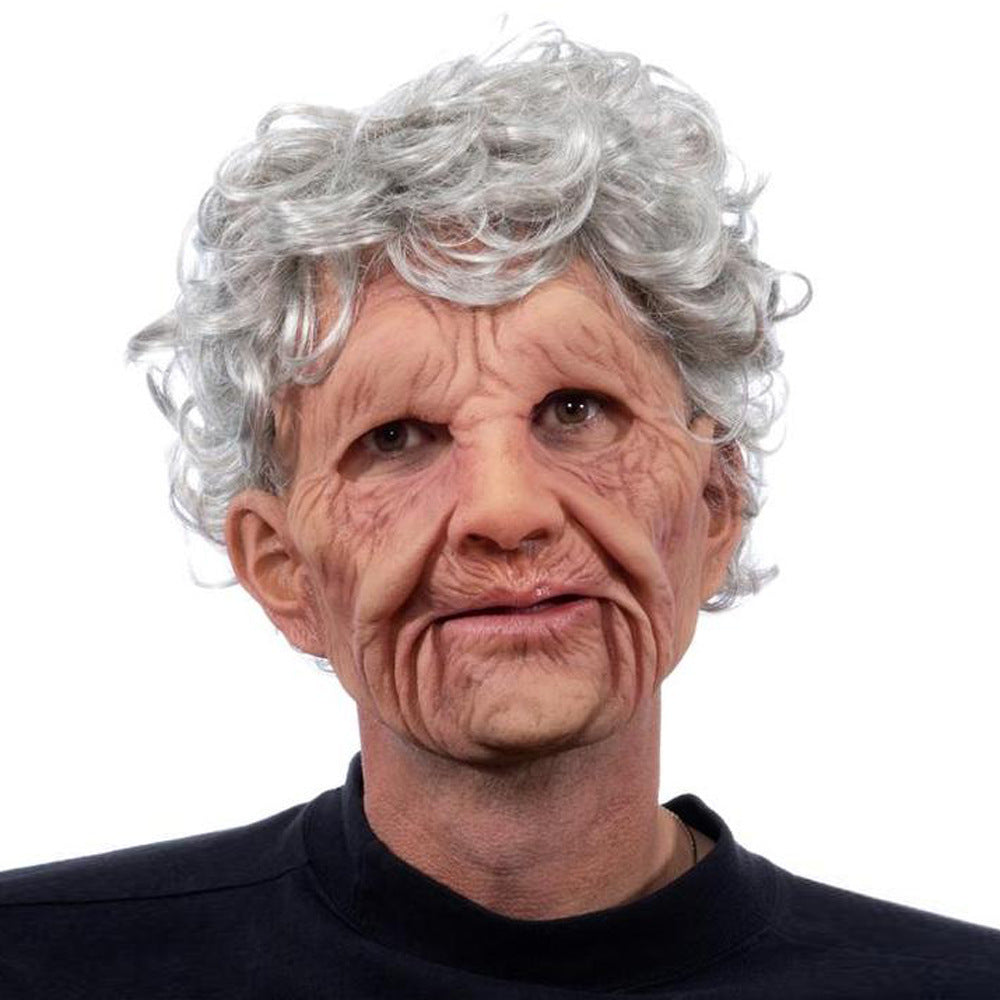 Halloween grandma / grandpa mask