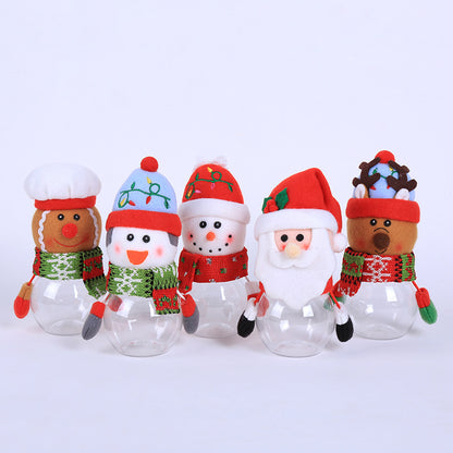 Christmas candy jar