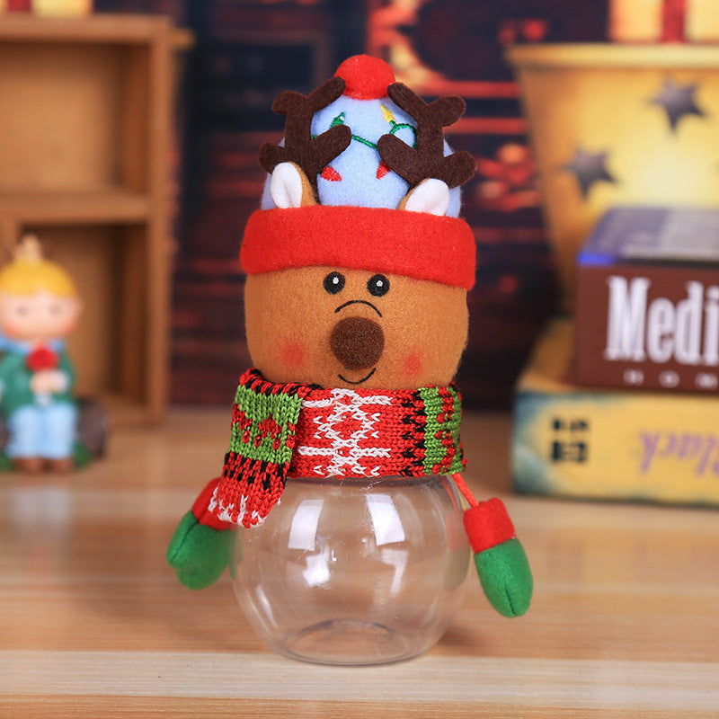 Christmas candy jar