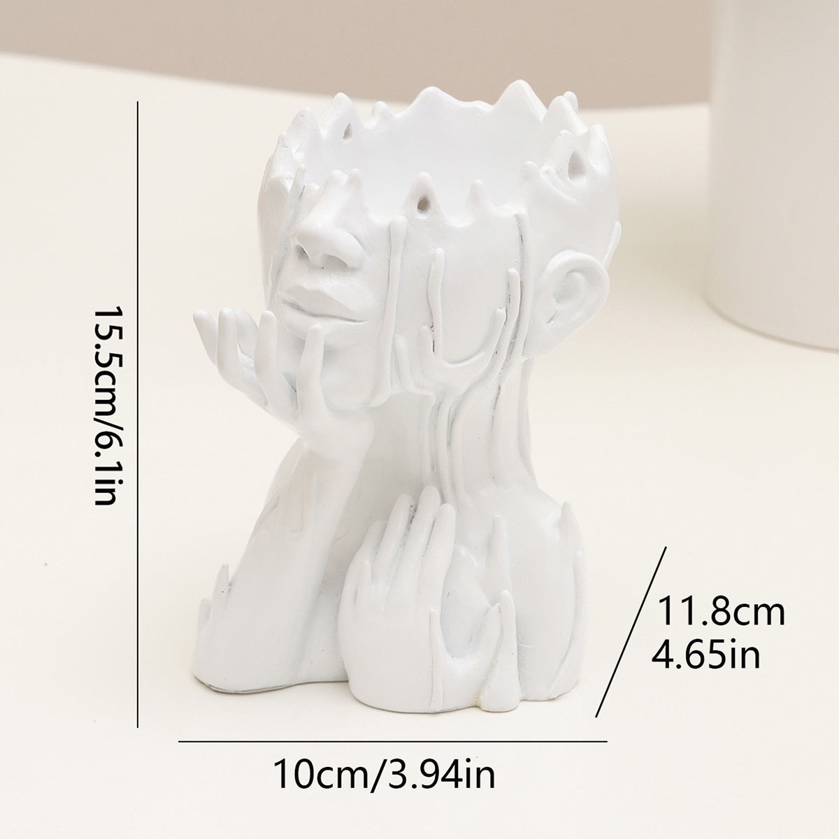 New Goddess Head Flower Pot