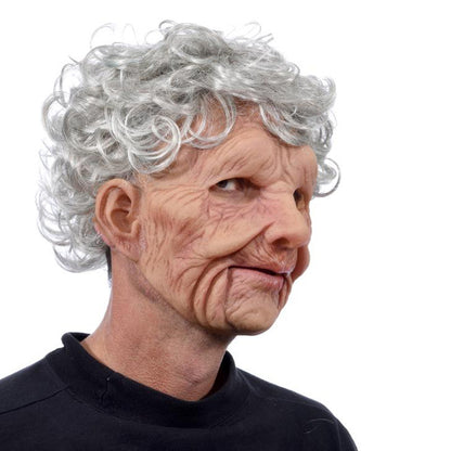 Halloween grandma / grandpa mask