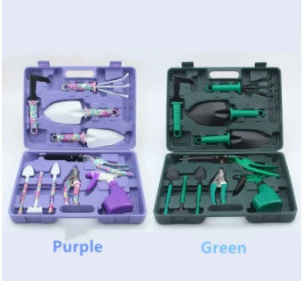 Printed 10-Piece Set Of Garden Tools