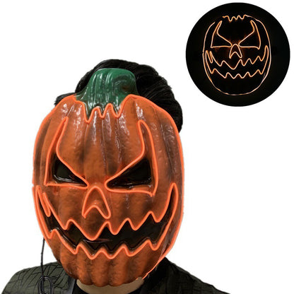 Pumpkin LED mask 🎃