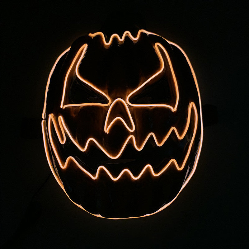 Pumpkin LED mask 🎃