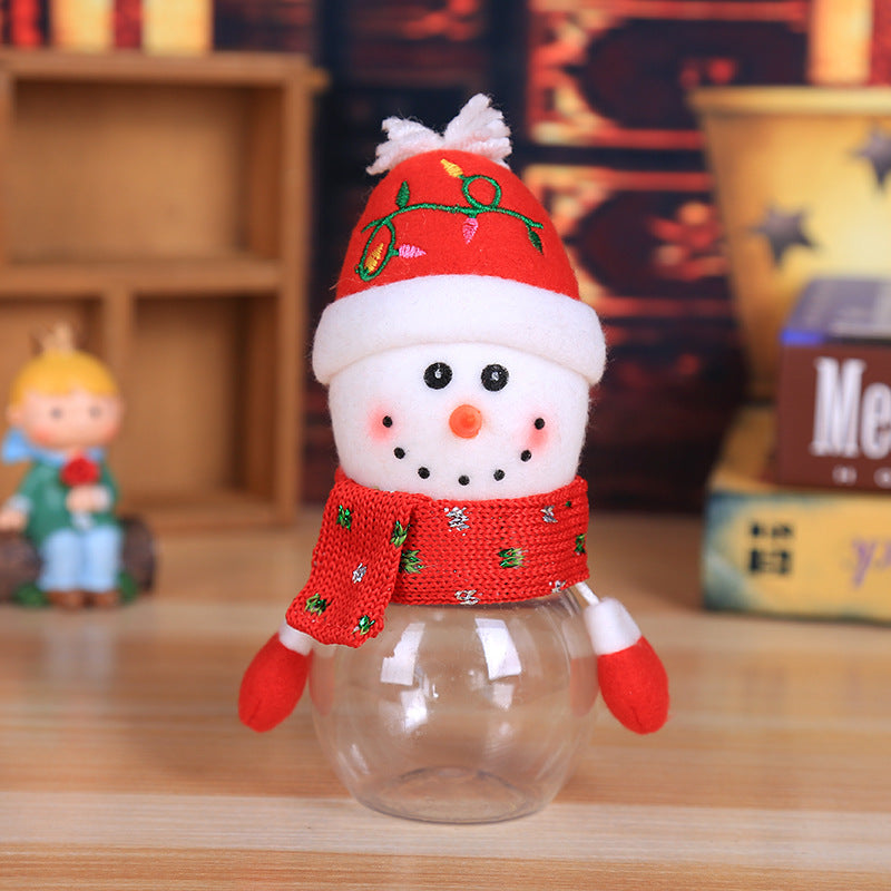 Christmas candy jar