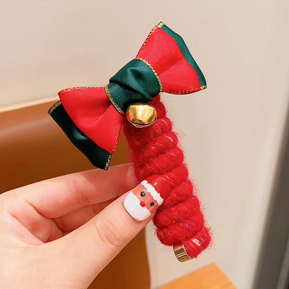 Christmas Children Hair Spiral Coil