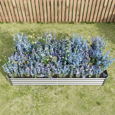 Raised Garden Bed Kit.  -7.6x3.7x0.98ft