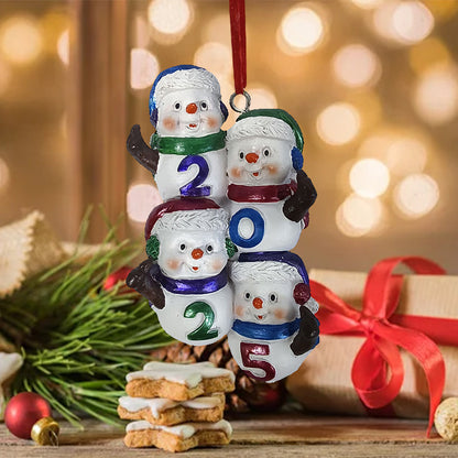 Snowman 2025 christmas tree decoration