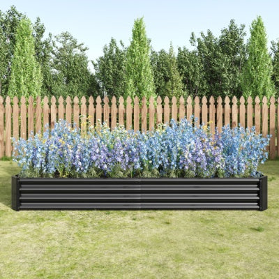 Raised Garden Bed Kit.  -7.6x3.7x0.98ft