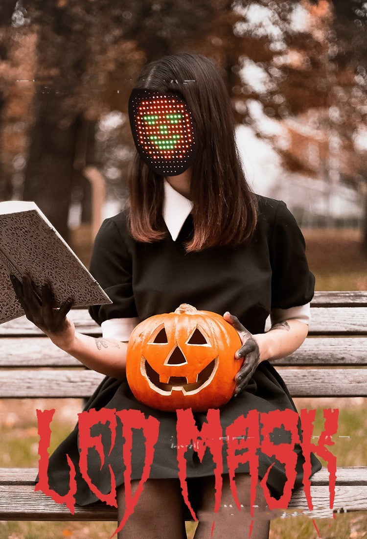 Customisable LED mask
