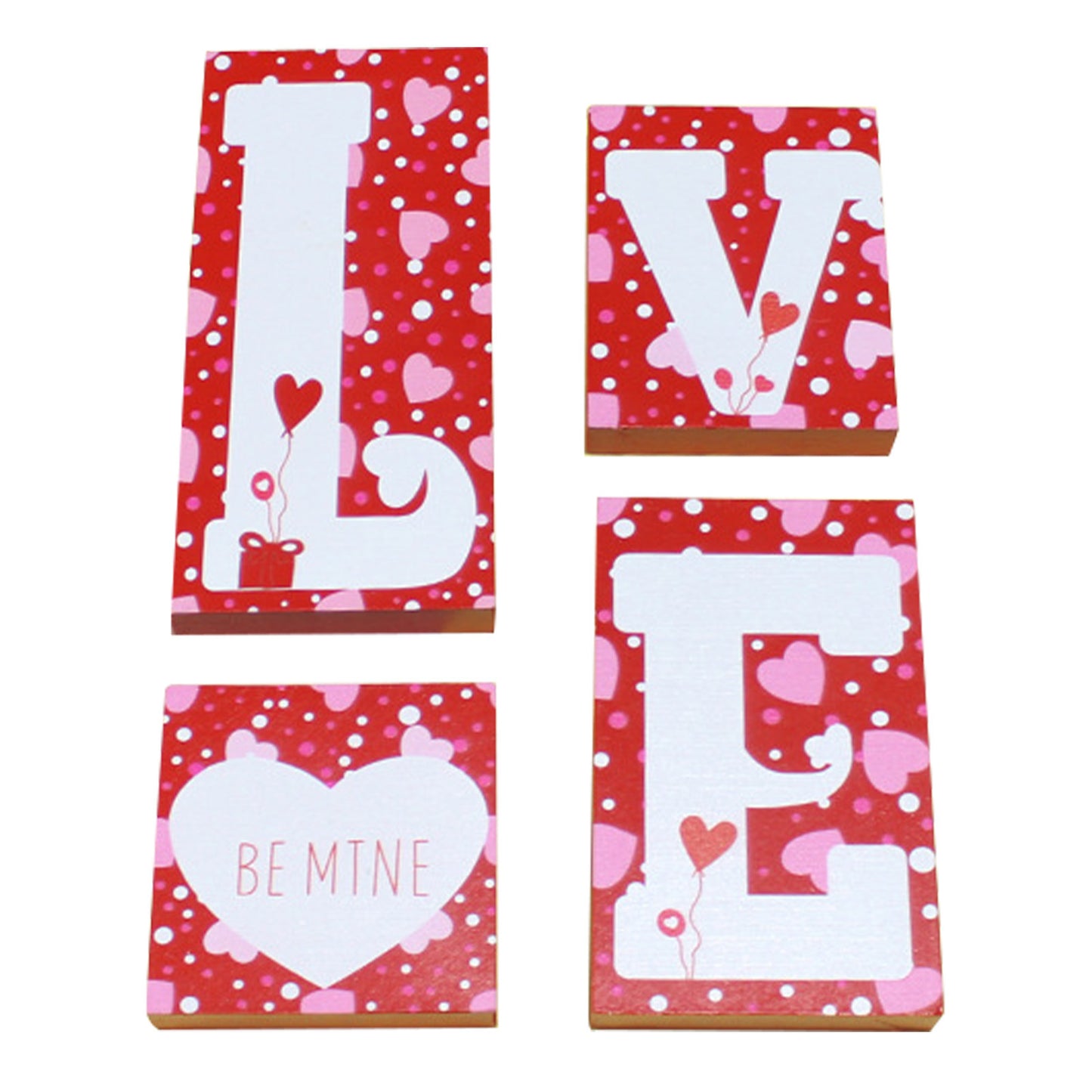 Valentine's Day Wooden LOVE Decorations