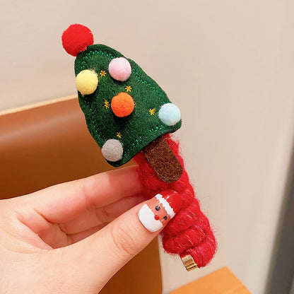 Christmas Children Hair Spiral Coil