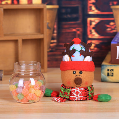 Christmas candy jar