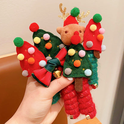 Christmas Children Hair Spiral Coil