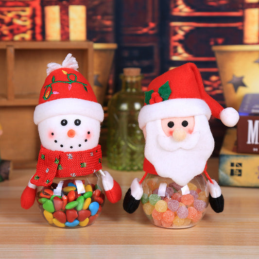 Christmas candy jar