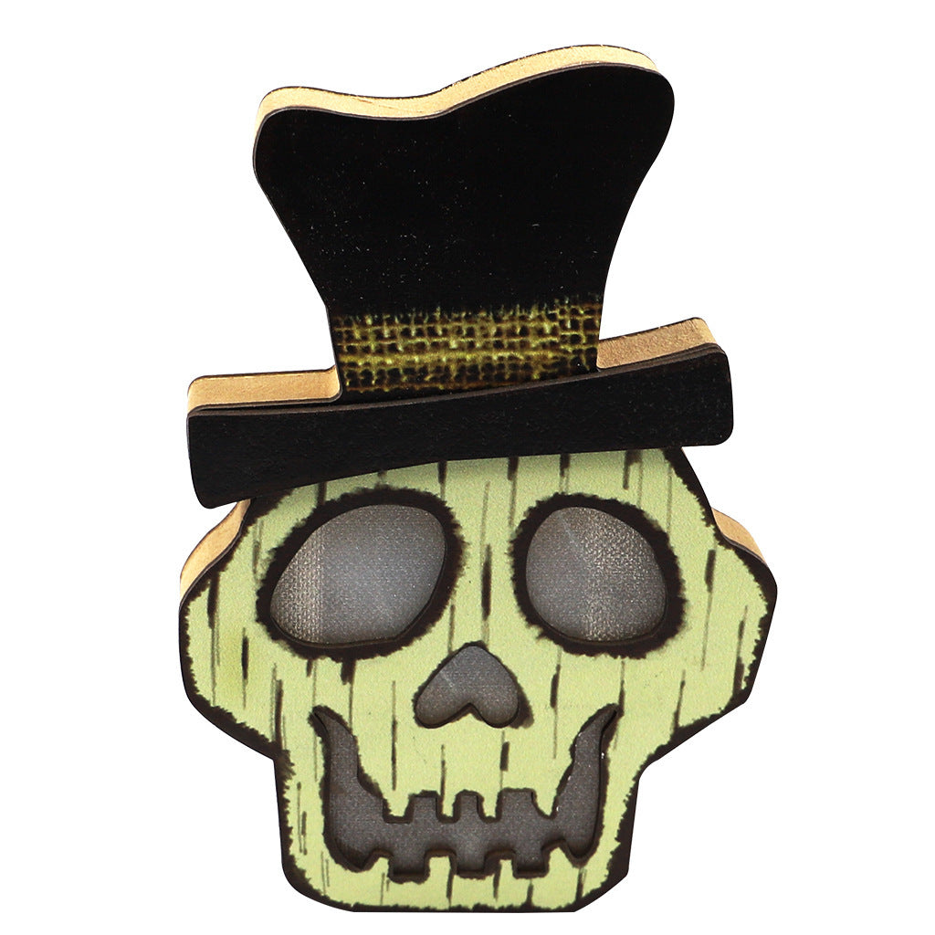 Creative Halloween Wooden Lamp