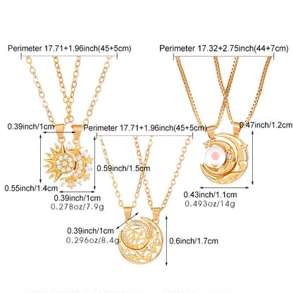 Unique style Couple Necklace