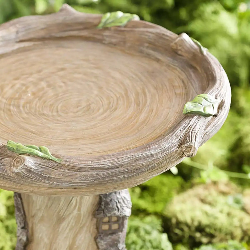 SmGarden Ornaments Polyresin Sunflower Bird Bath