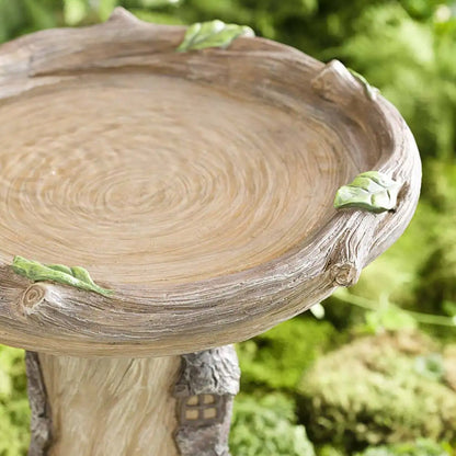 SmGarden Ornaments Polyresin Sunflower Bird Bath