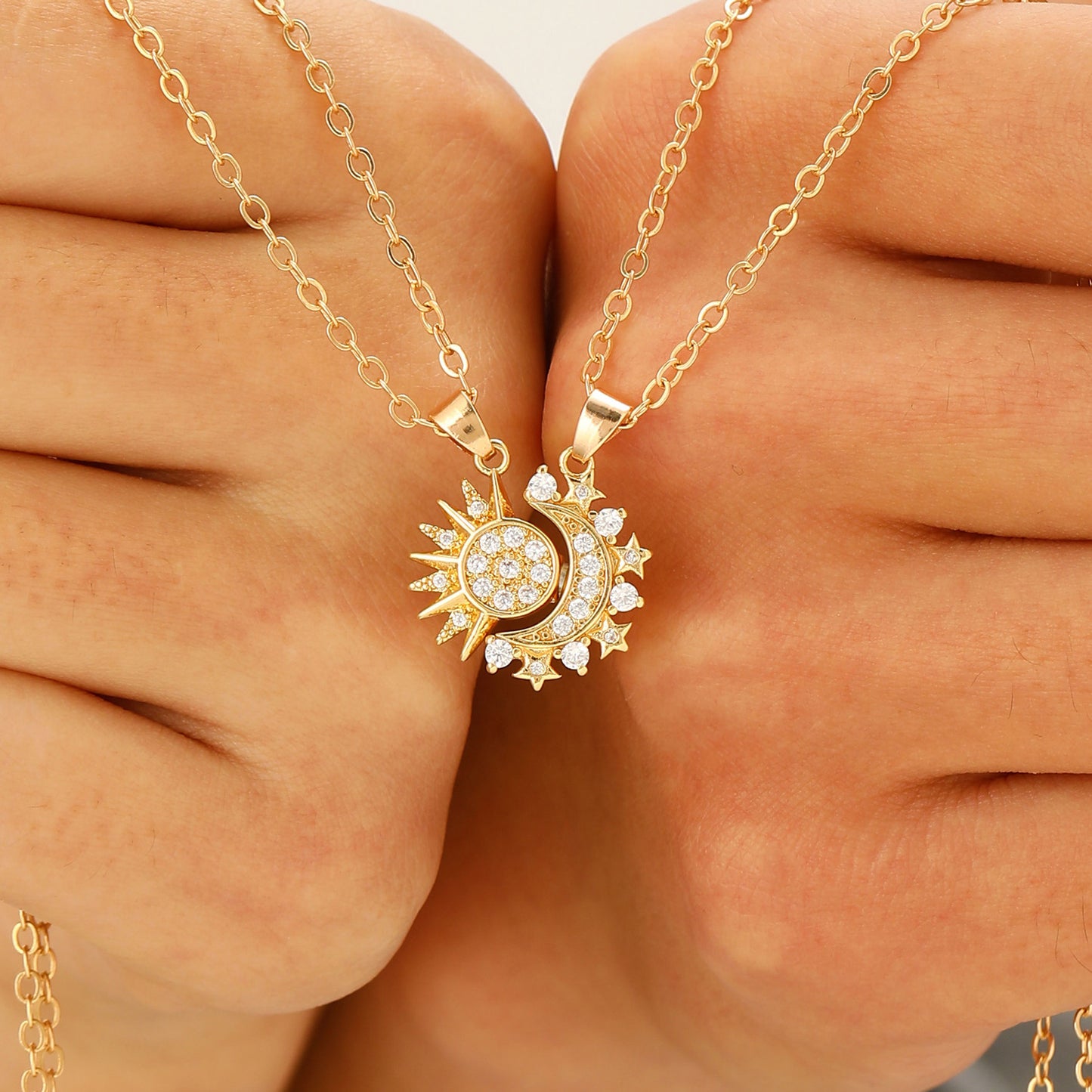 Unique style Couple Necklace