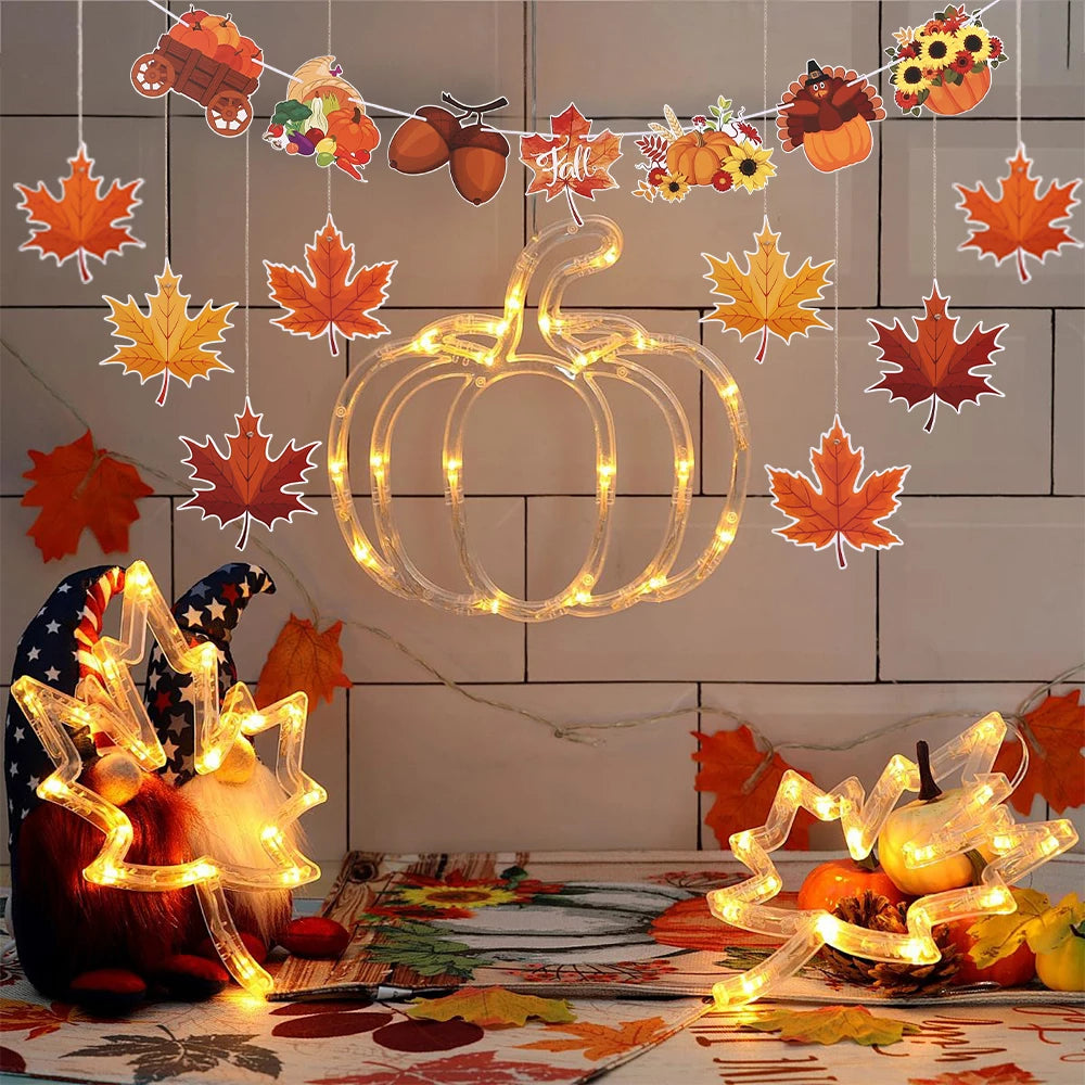 Happy Fall Thanksgiving Party Decor