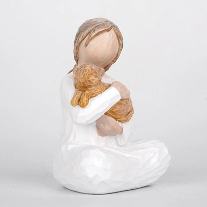 Thanksgiving Day Girl And Cat gift