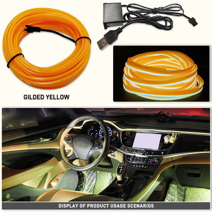 1M/3M/5M Car Interior Led Wiring Neon Strip