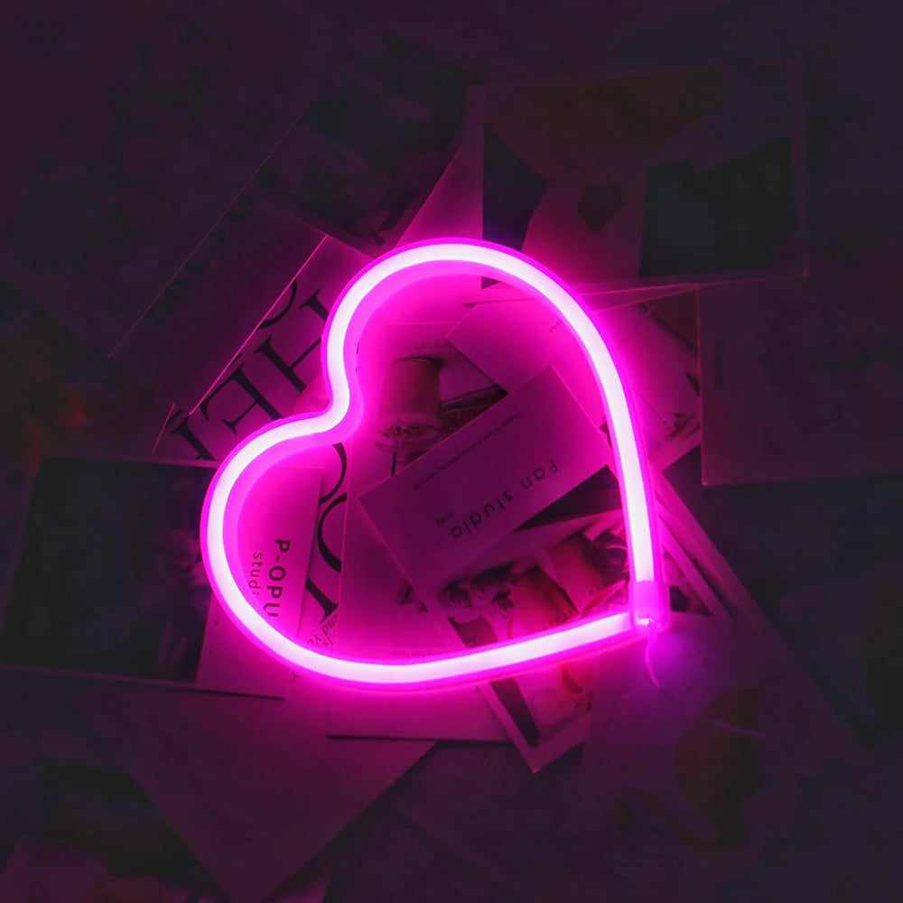 Neon Heart Light