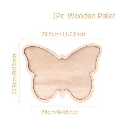 Easter Bunny Egg Wooden Tray