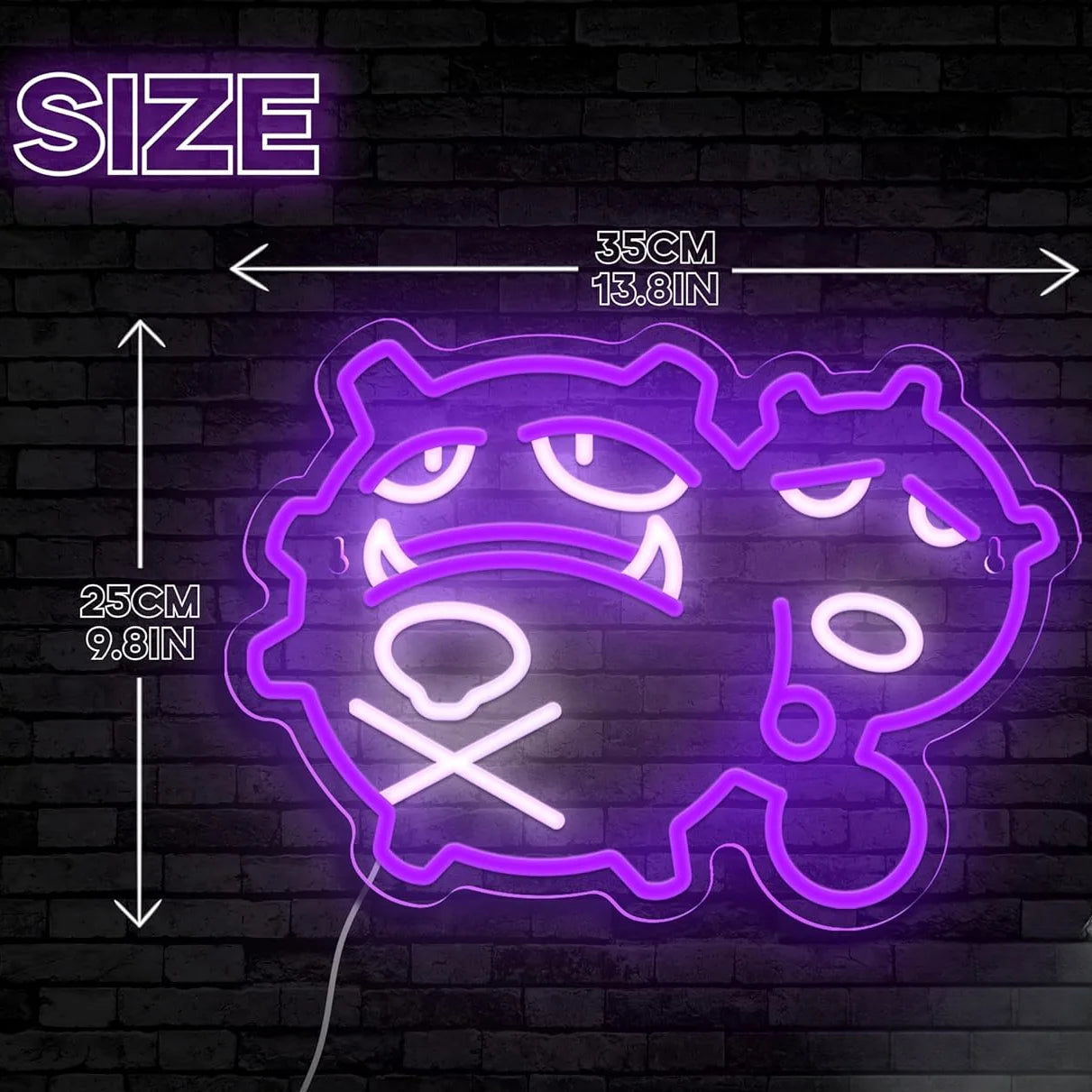 Virus Neon Signs Anime Pocket Monster