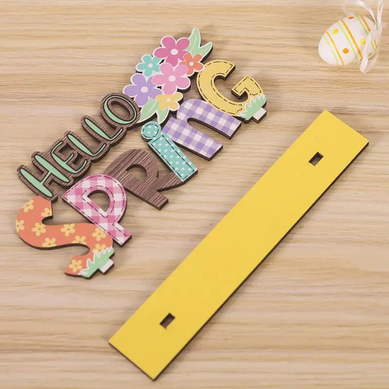 Easter Decoration Wooden Signs