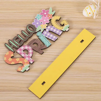 Easter Decoration Wooden Signs