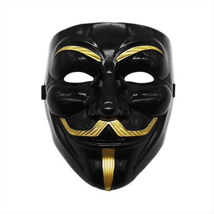 Halloween Face Mask Black White