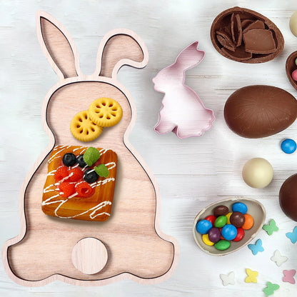 Easter Bunny Egg Wooden Tray