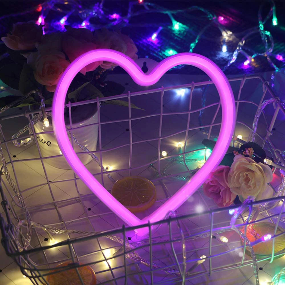 Neon Heart Light