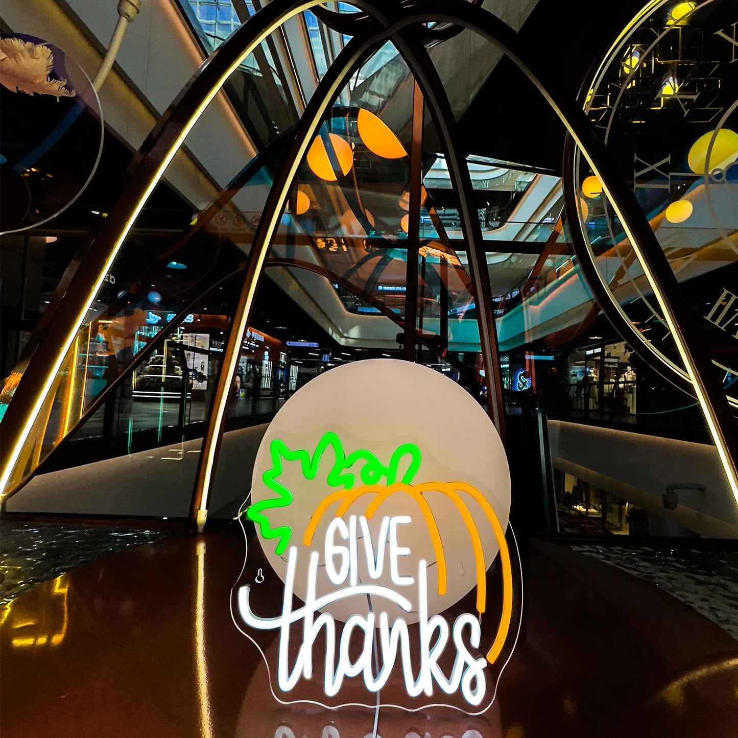 Thanksgiving Neon Light