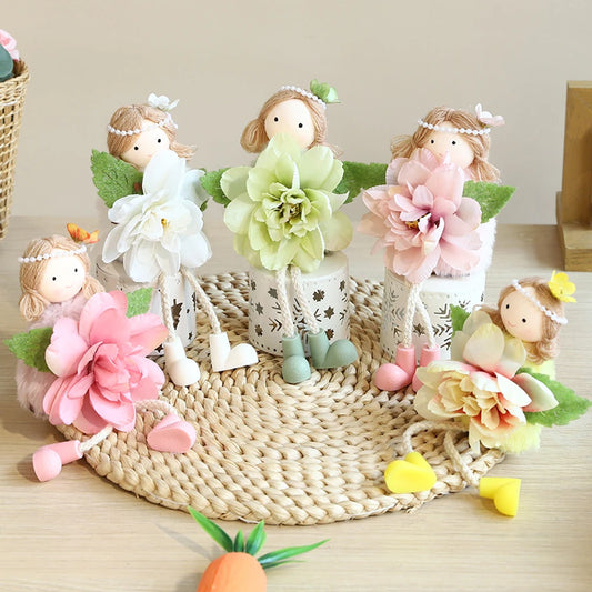 Easter Flower Fairy Angel dolls