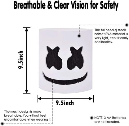 Self assembly Marshmallow mask